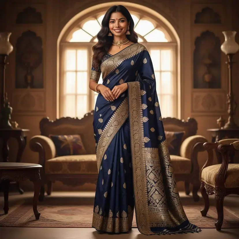 Patola saree generated by AI